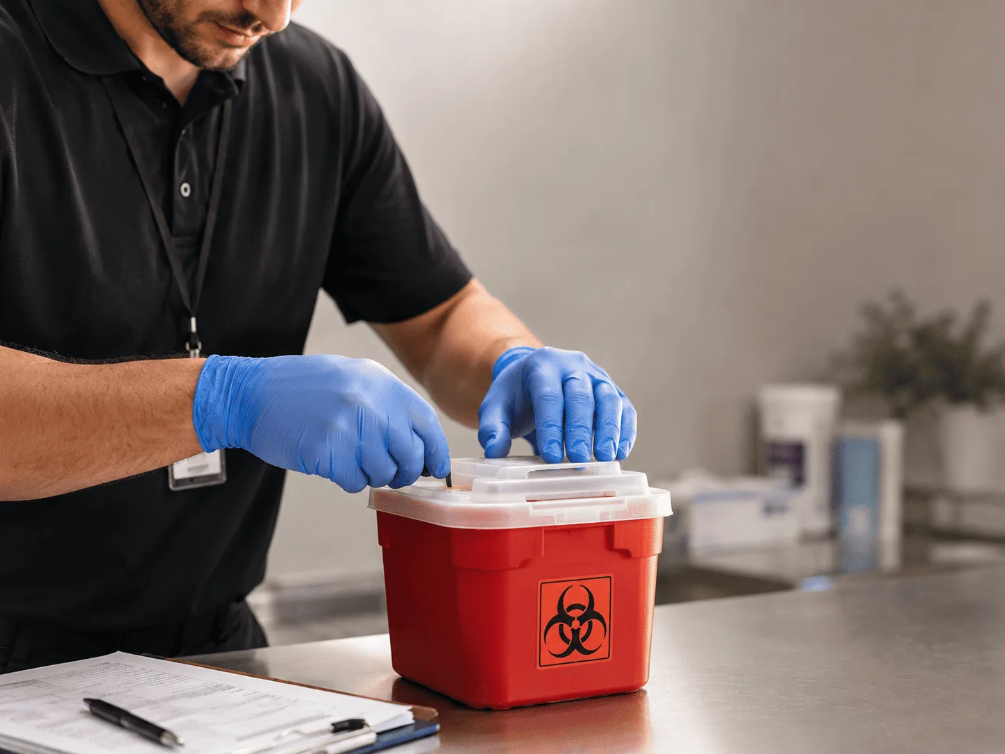 Why choose Sharps Waste Disposal in Peck, KS